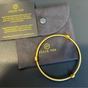 Julie Vos Milano Luxe Pave Bangle, size Large